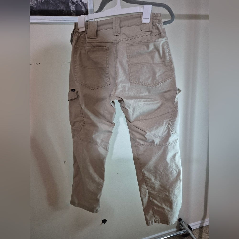 Men's Beige Tactical Pants - Picture 6 of 6